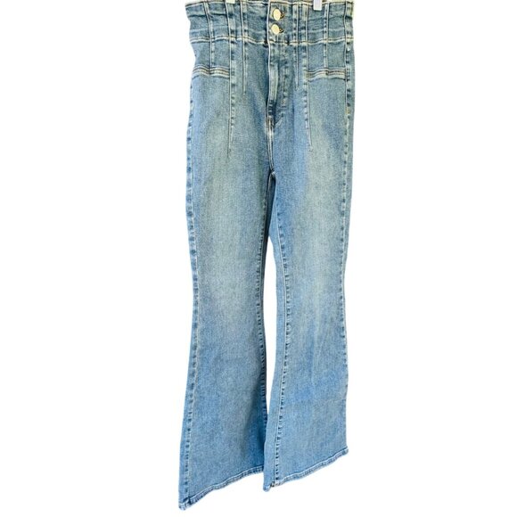 Free People We the Free Jayde Flare Women’s 27 Jeans Blue High Rise Flare - Picture 6 of 15